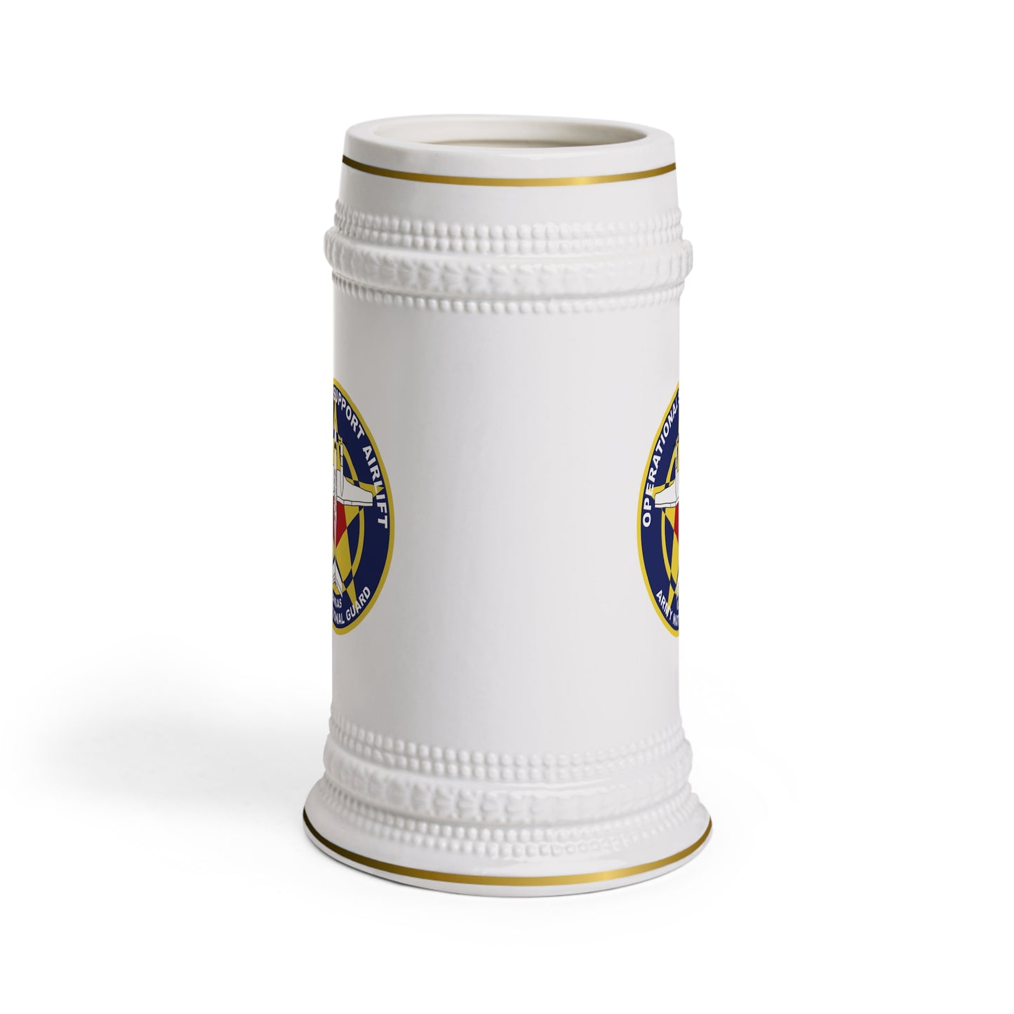 Kansas C-12 Patch Beer Stein Mug