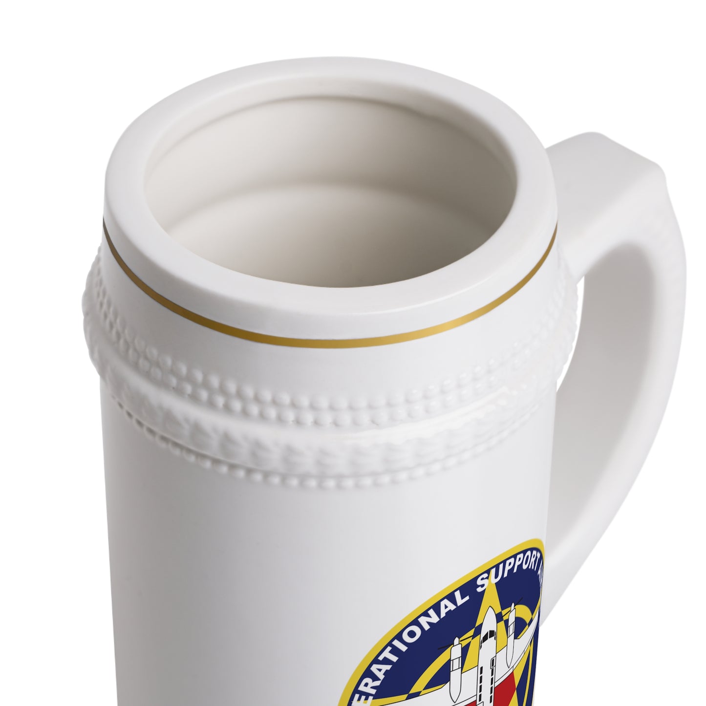 Kansas C-12 Patch Beer Stein Mug