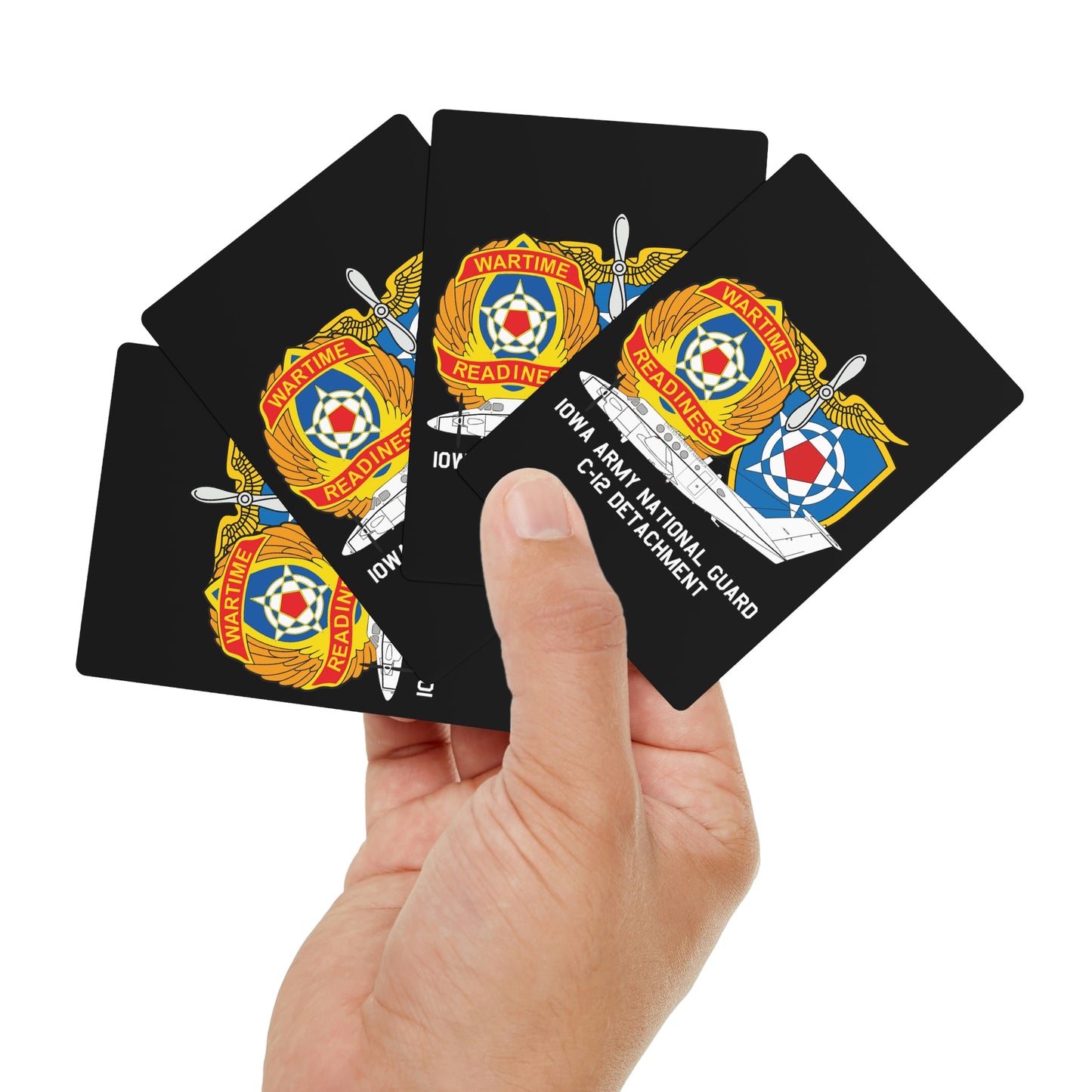 Iowa C-12 Det. Poker Cards