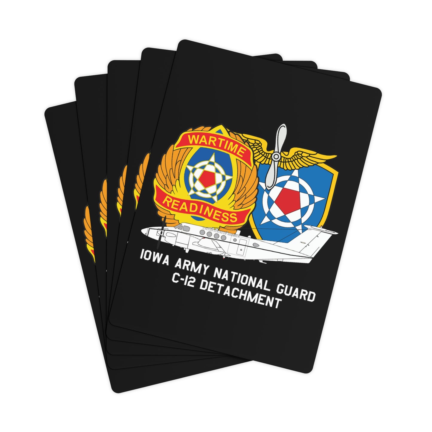 Iowa C-12 Det. Poker Cards