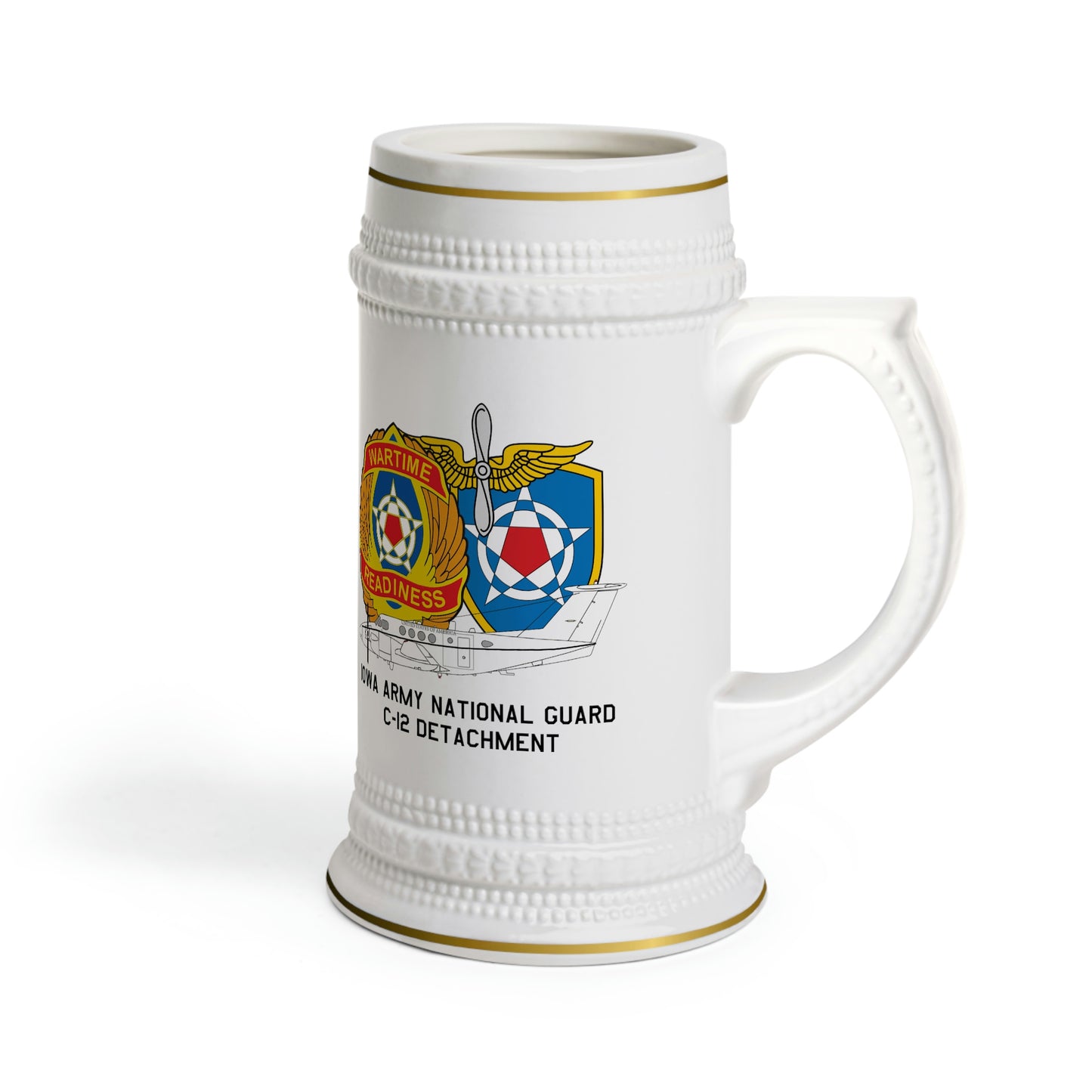 Iowa C-12 Det. Beer Stein Mug