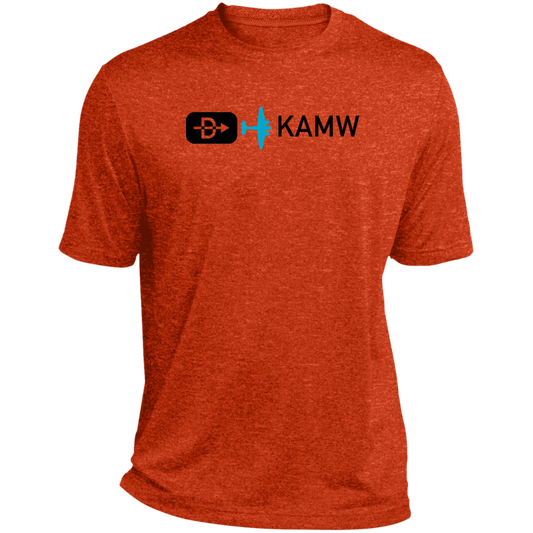 Direct to KAMW, BLK Beech 18. ST360 Heather Performance Tee