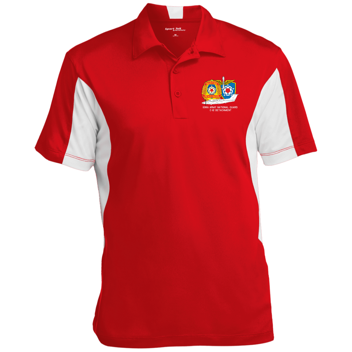 Iowa C-12 Det. ST655 Men's Colorblock Performance Polo