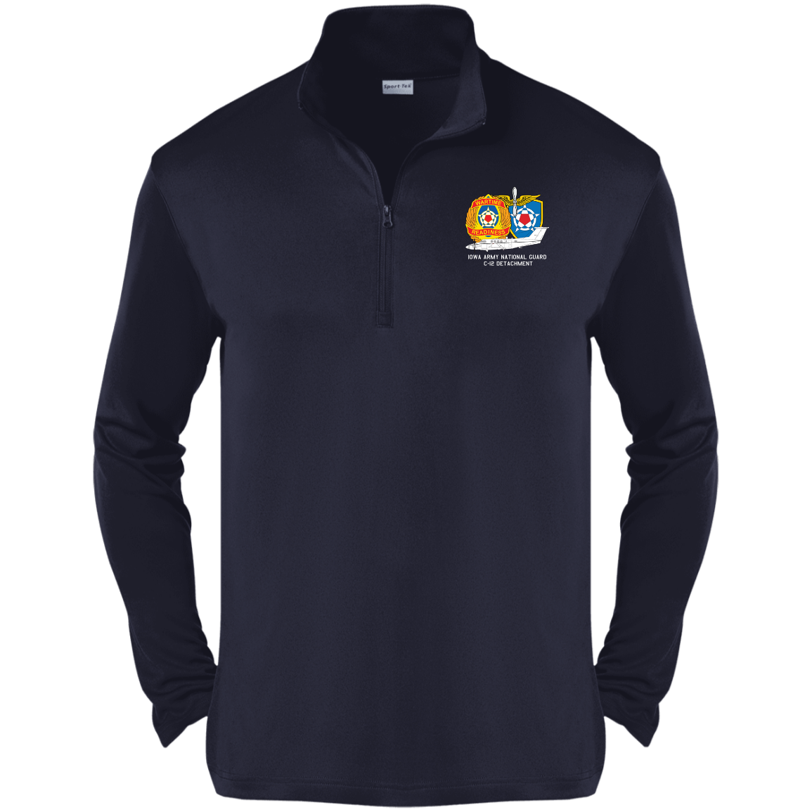 Iowa C-12 Det. Half Zip Pullover