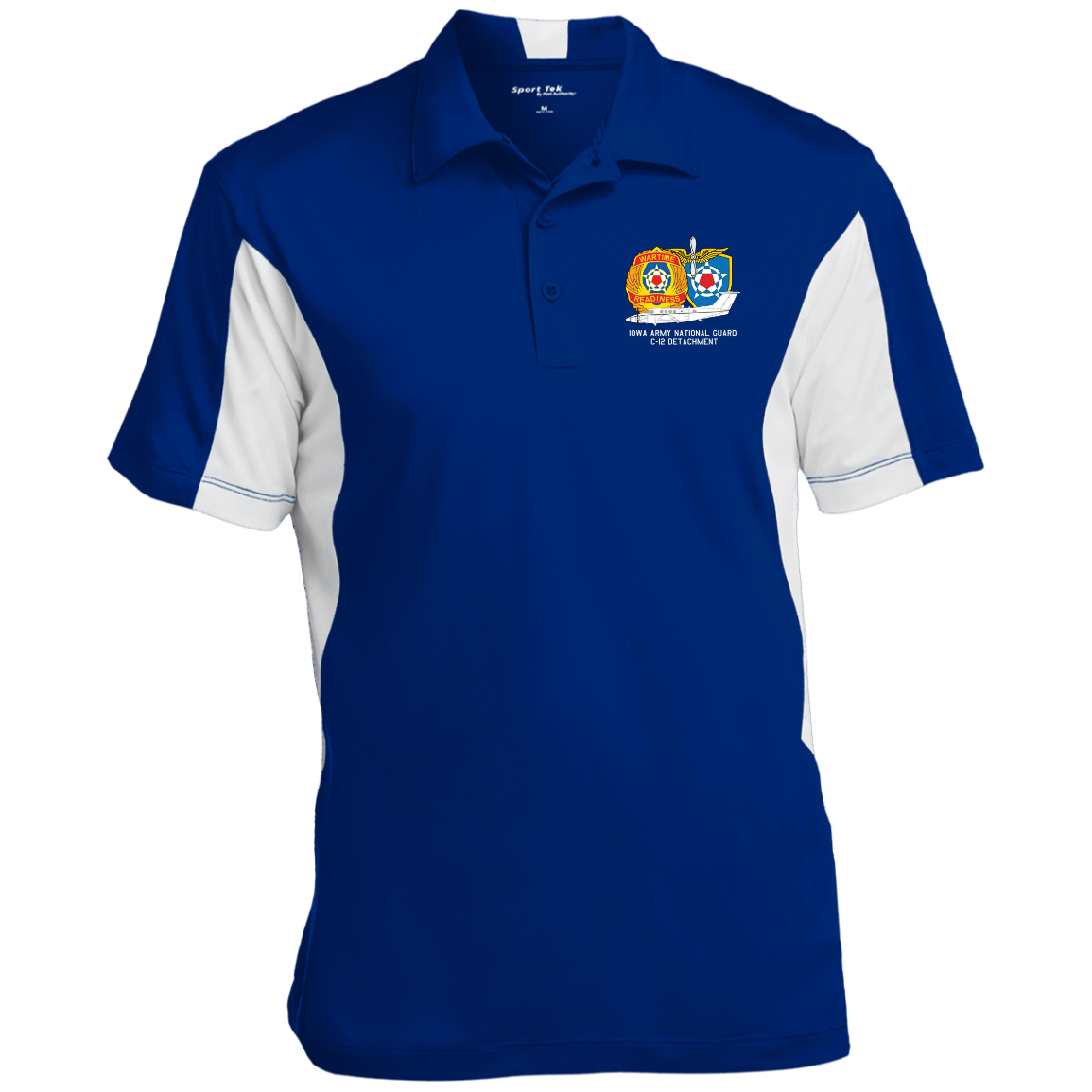 Iowa C-12 Det. ST655 Men's Colorblock Performance Polo