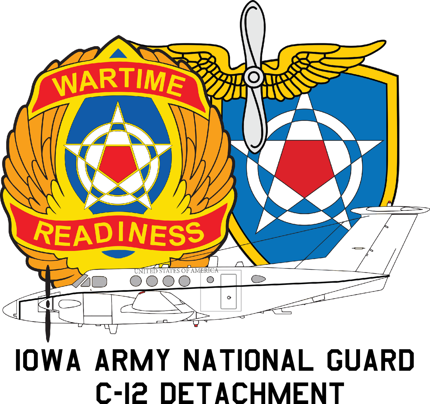 Iowa C-12 Det. Beer Stein Mug