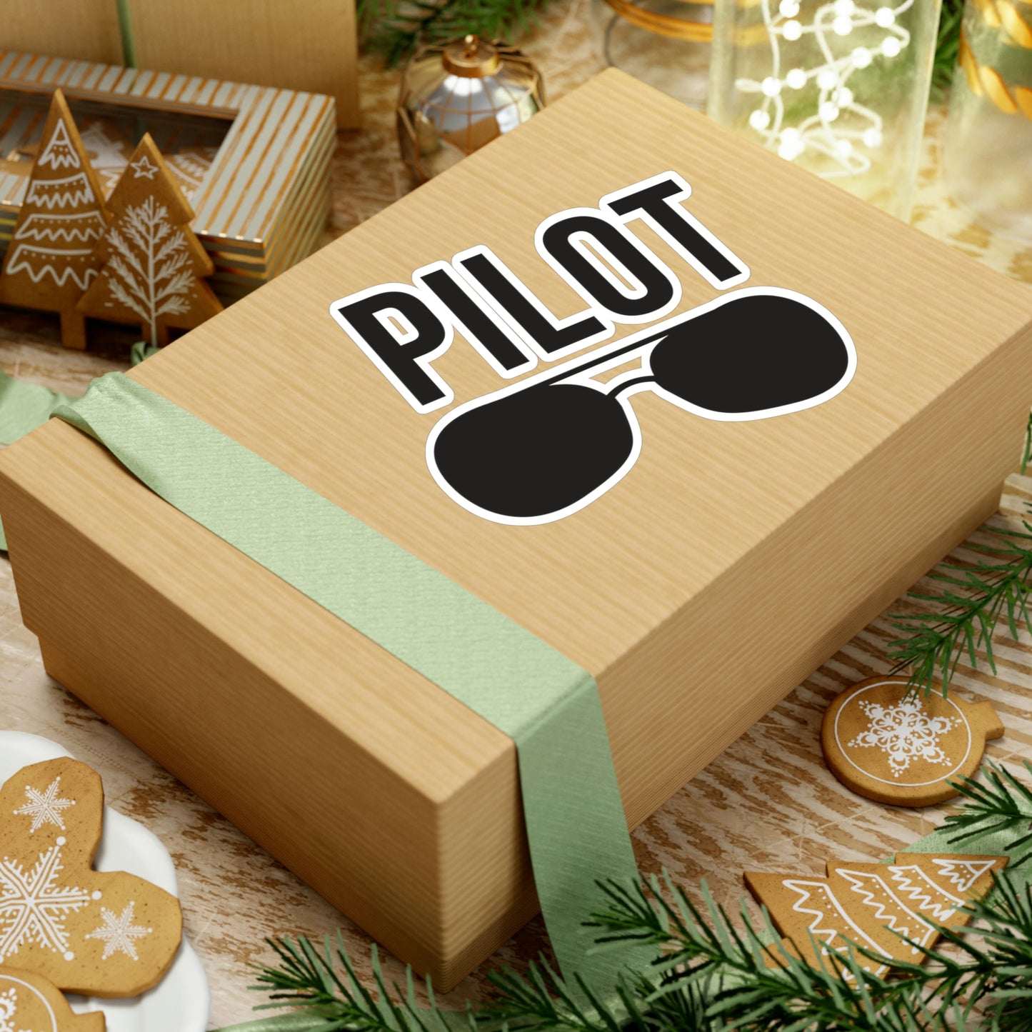 Pilot Sunglasses Kiss-Cut Vinyl Decals