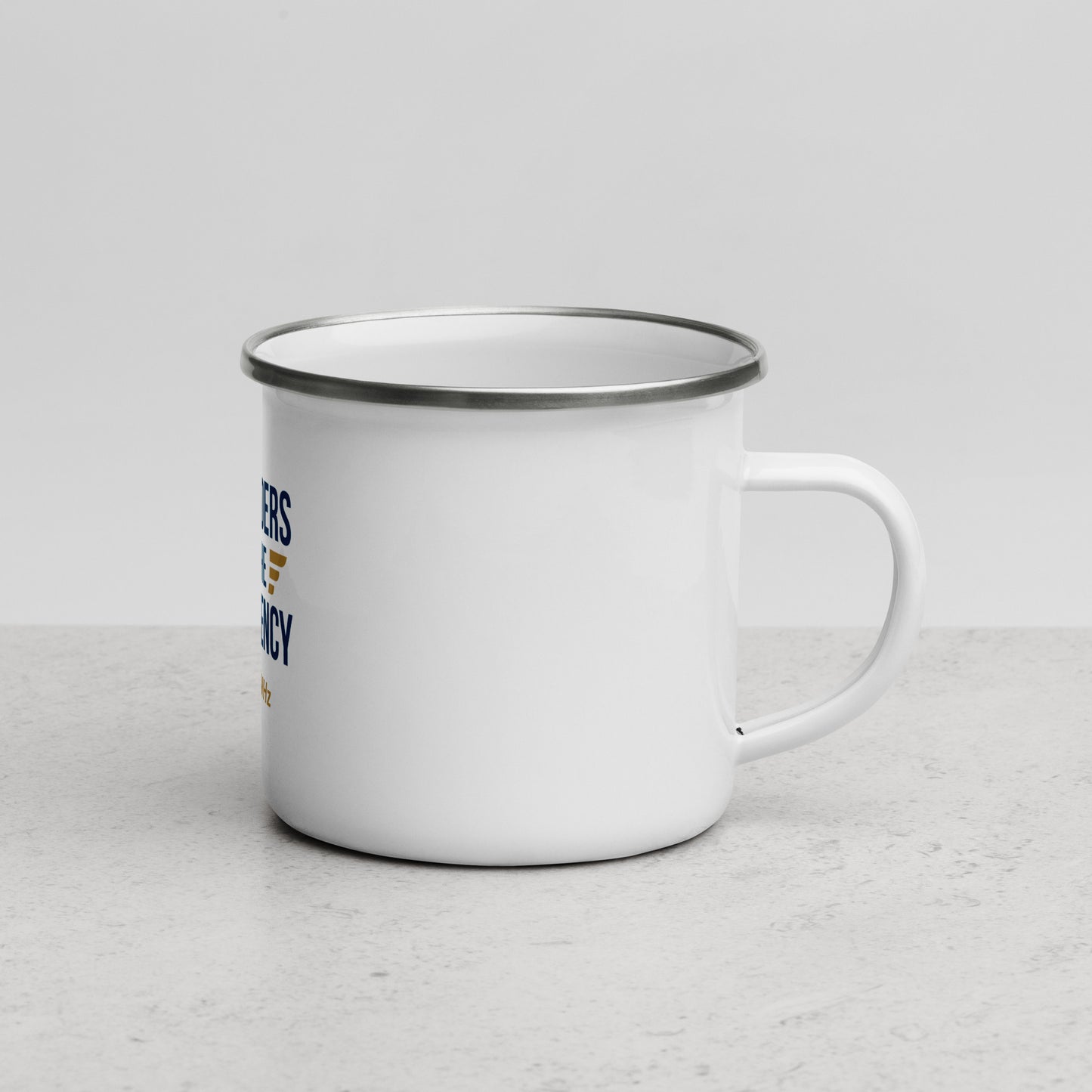 Defenders of the Frequency | Enamel Mug