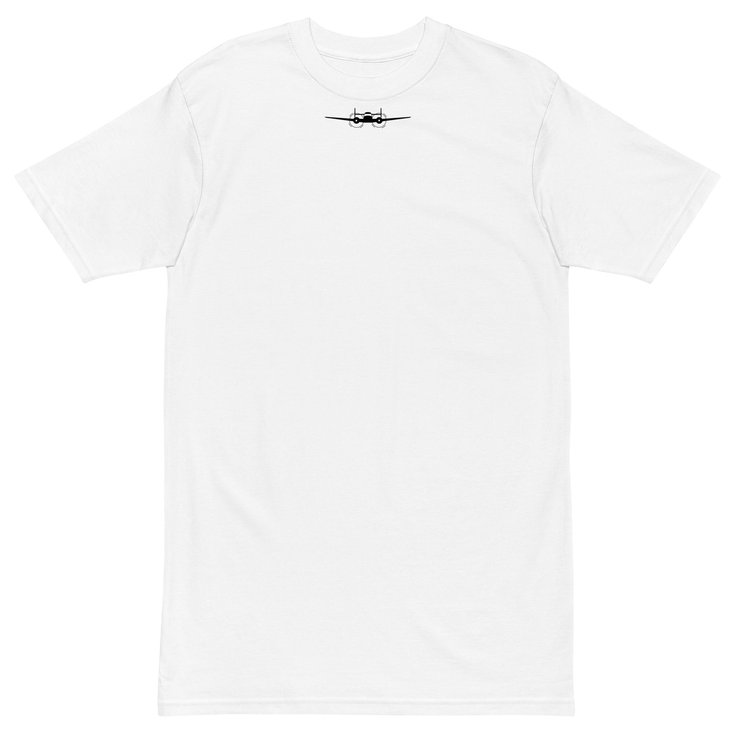 Beech 18 Front Black Silhouette T-shirt