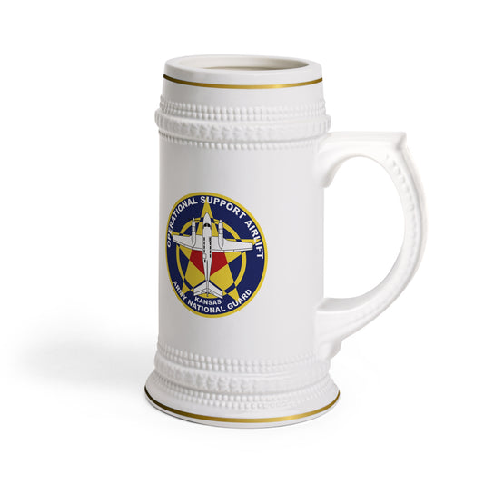 Kansas C-12 Patch Beer Stein Mug