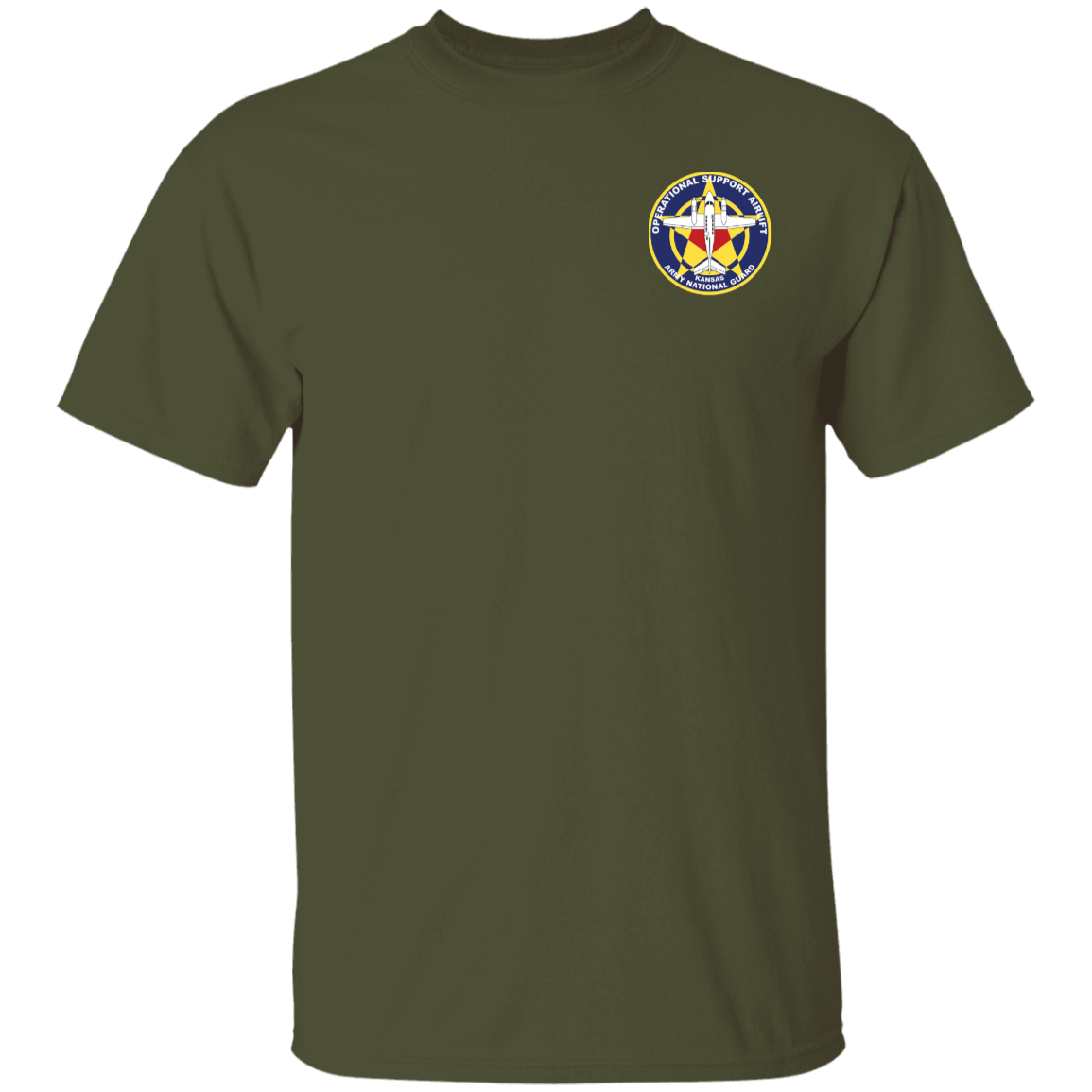 Kansas C-12 Patch Gilden Shirt