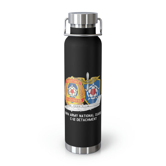 Iowa C-12 Det. Copper Vacuum Insulated Bottle, 22oz