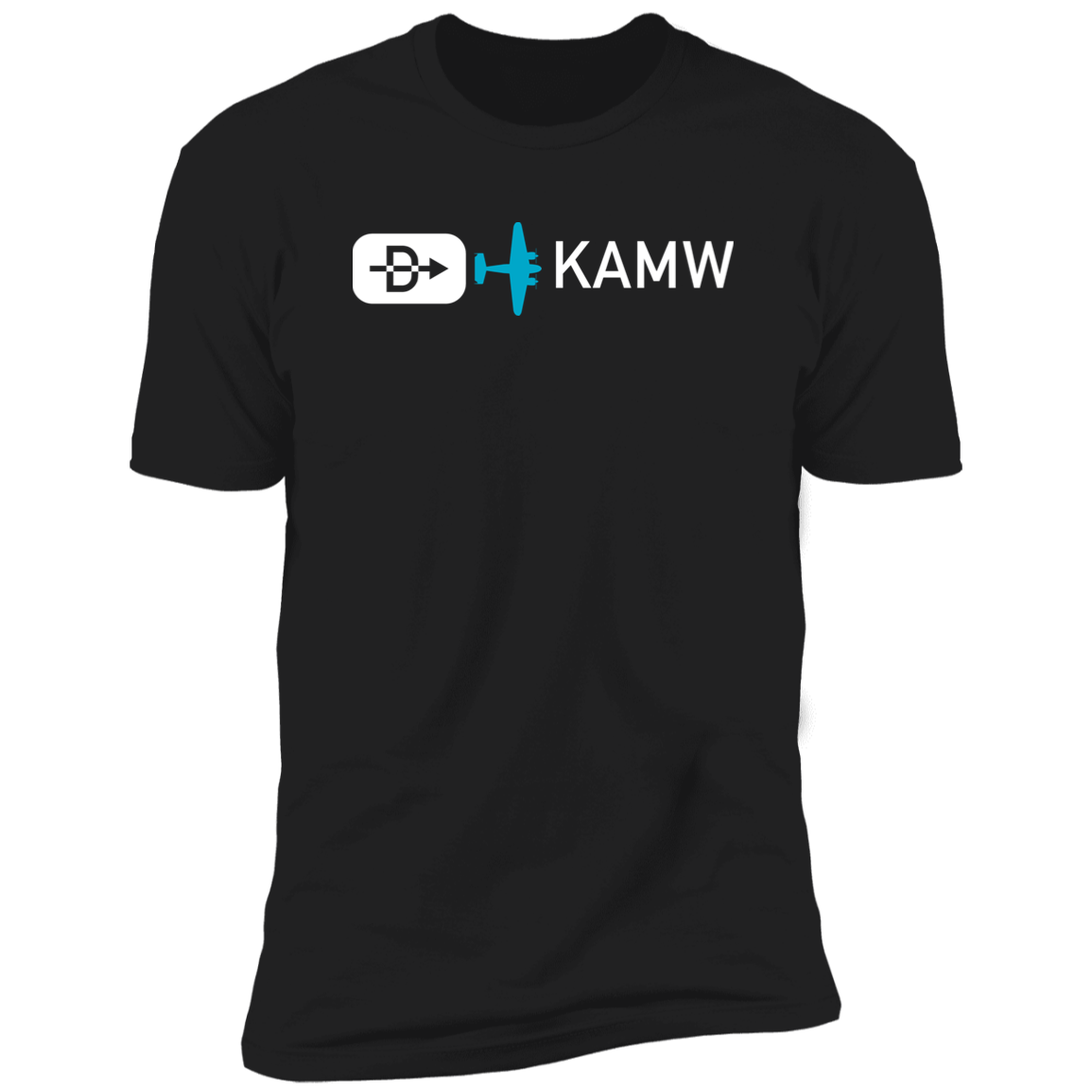 Direct to Ames, KAMW. NL3600 Premium Short Sleeve T-Shirt