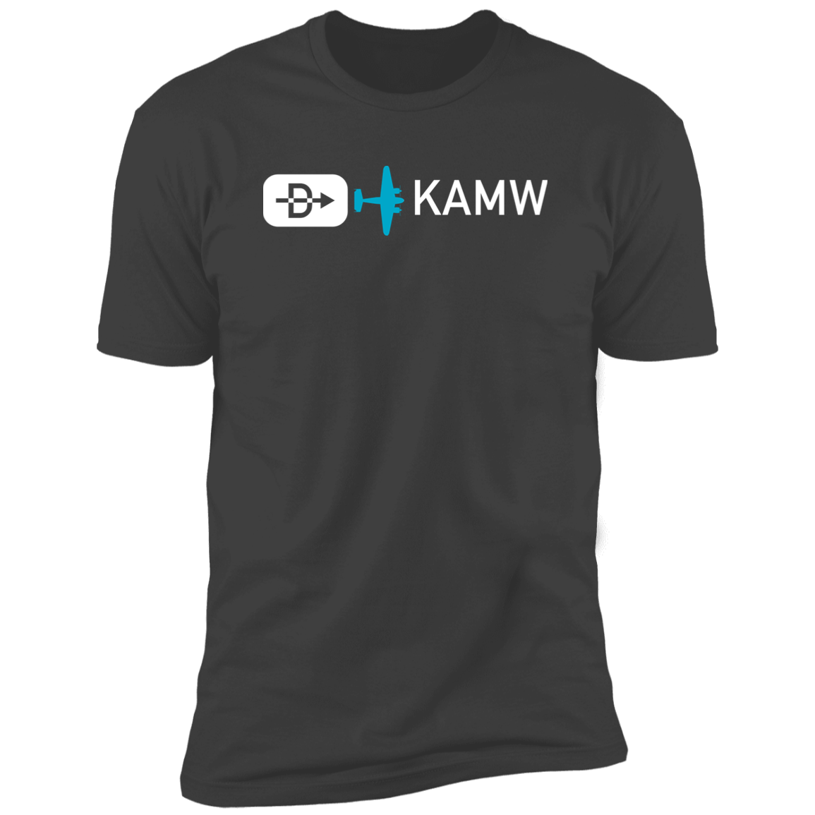 Direct to Ames, KAMW. NL3600 Premium Short Sleeve T-Shirt