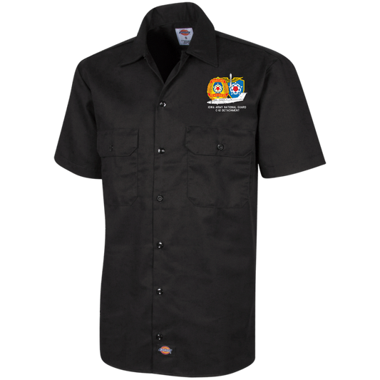 Iowa C-12 Det. Dickies Men's Short Sleeve Workshirt