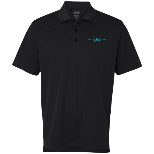 Beech 18 Teal A130 Adidas Golf ClimaLite® Basic Performance Pique Polo