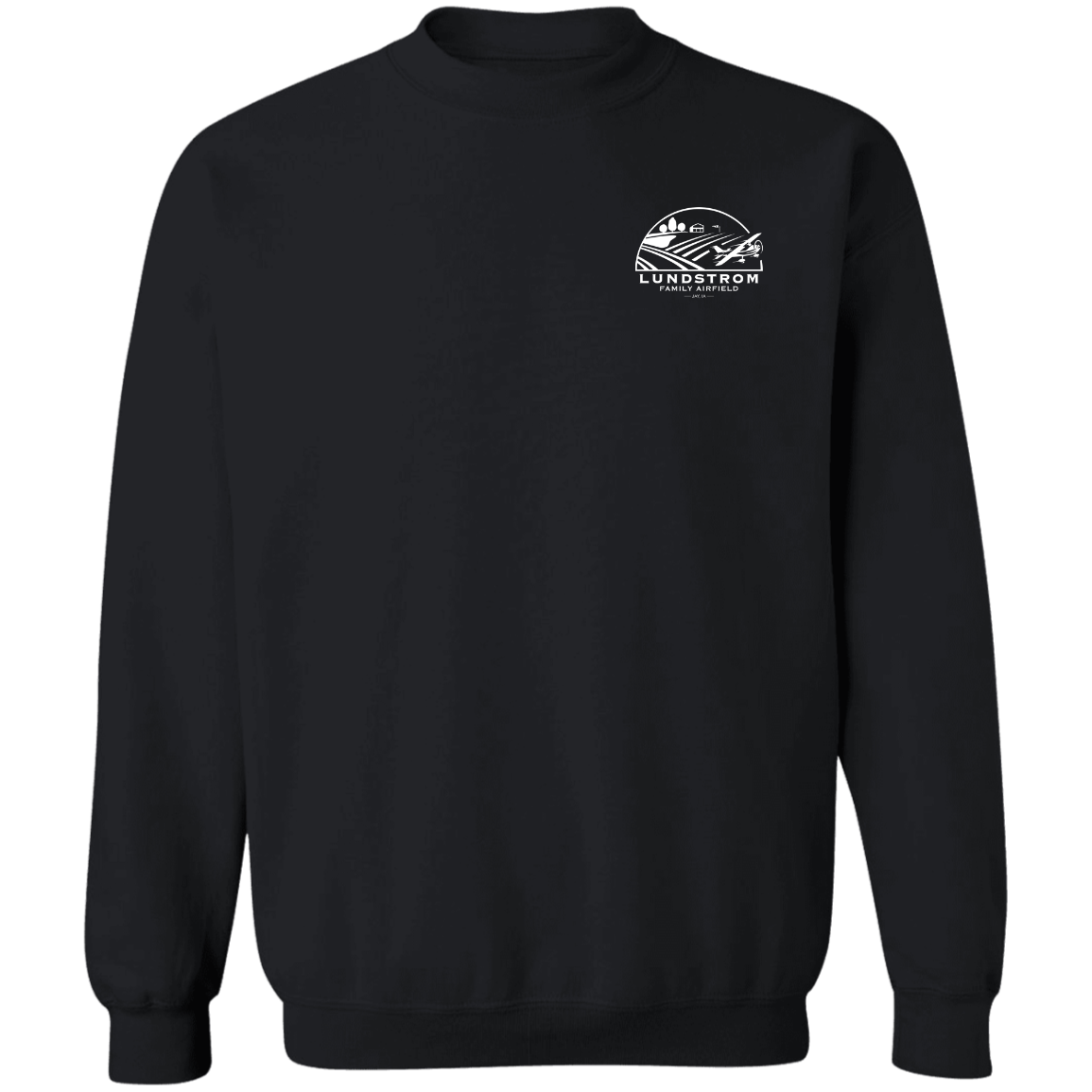 LFAD Left Chest G180 Crewneck Pullover Sweatshirt