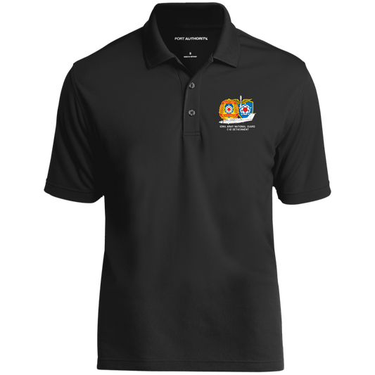 Iowa C-12 Det. Dry Zone UV Micro-Mesh Polo