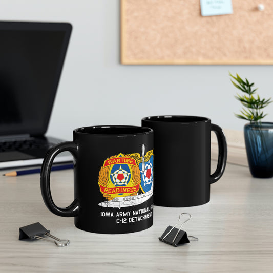 Iowa C-12 Det. 11oz Black Mug