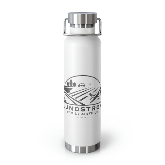 LFAD Copper Vacuum Insulated Bottle, 22oz