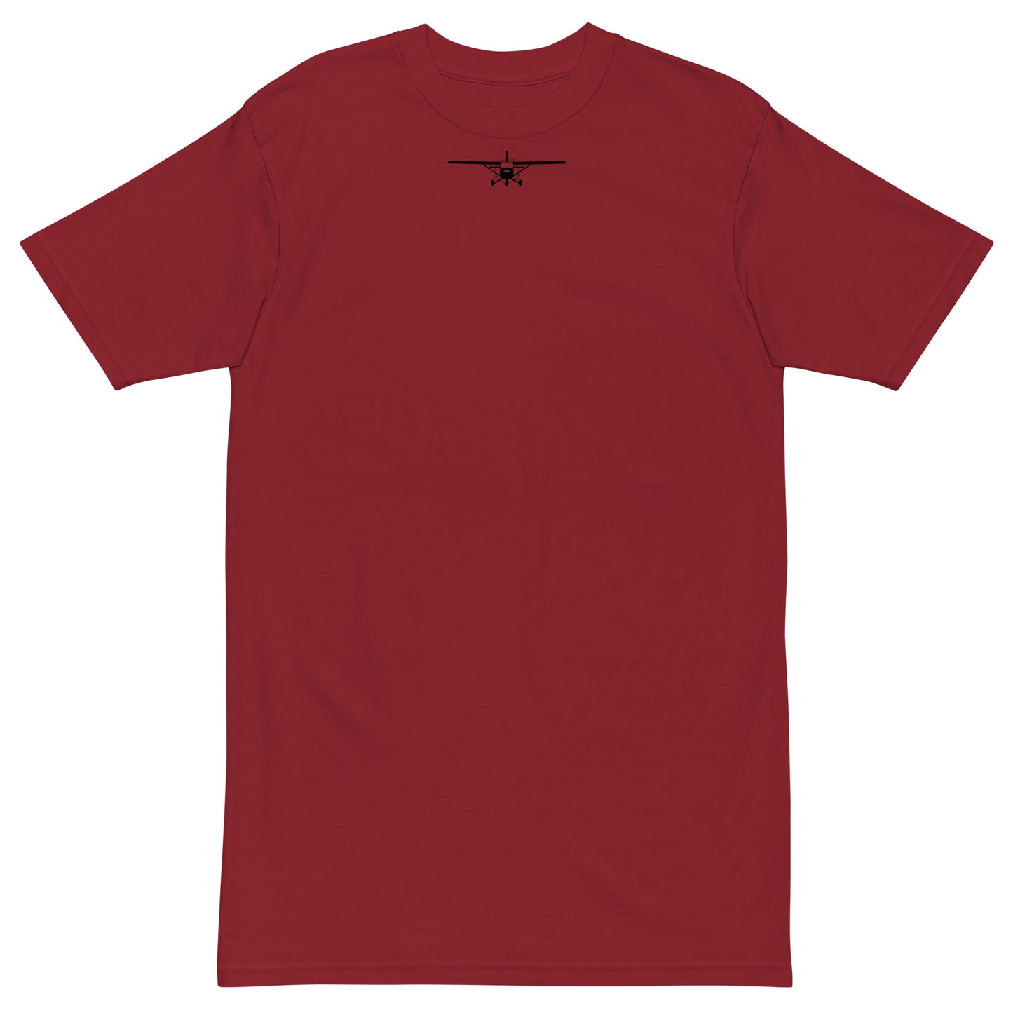 Cessna Style Front Black Silhouette T-shirt