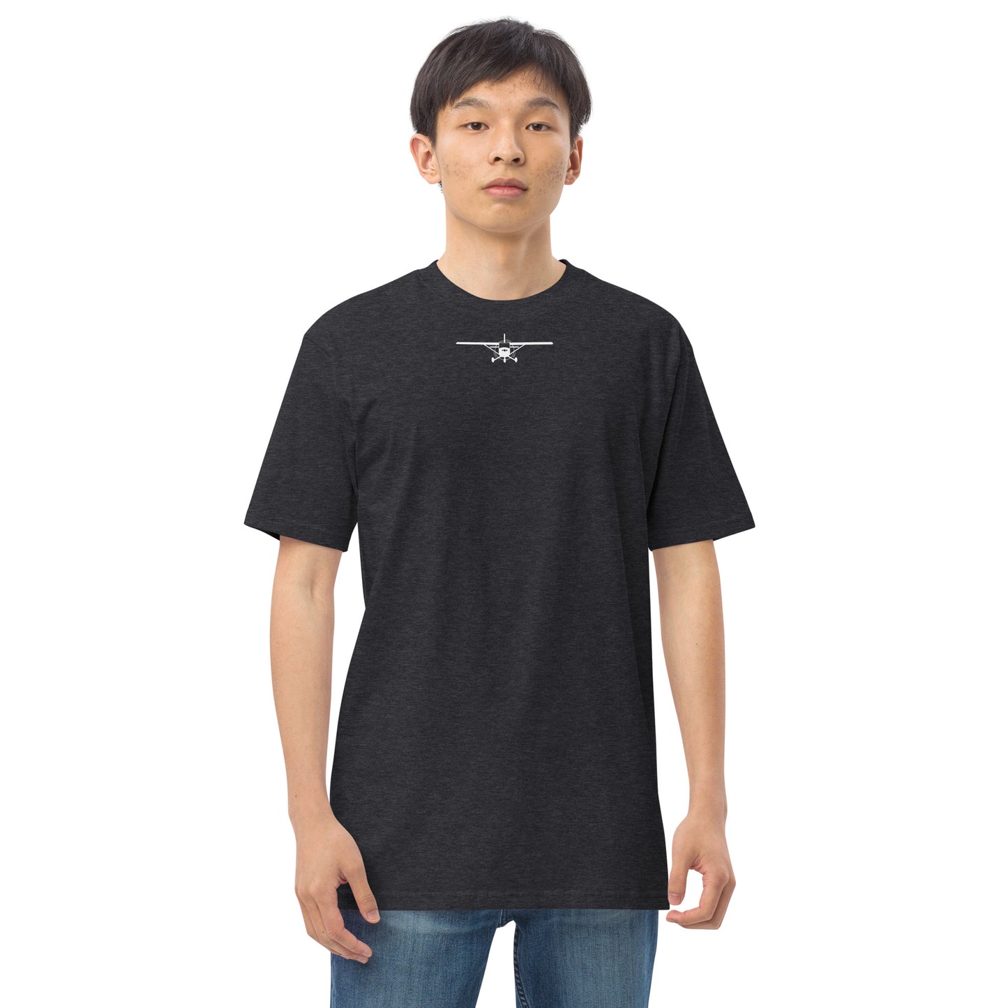 Cessna Style White Front Silhouette T-Shirt