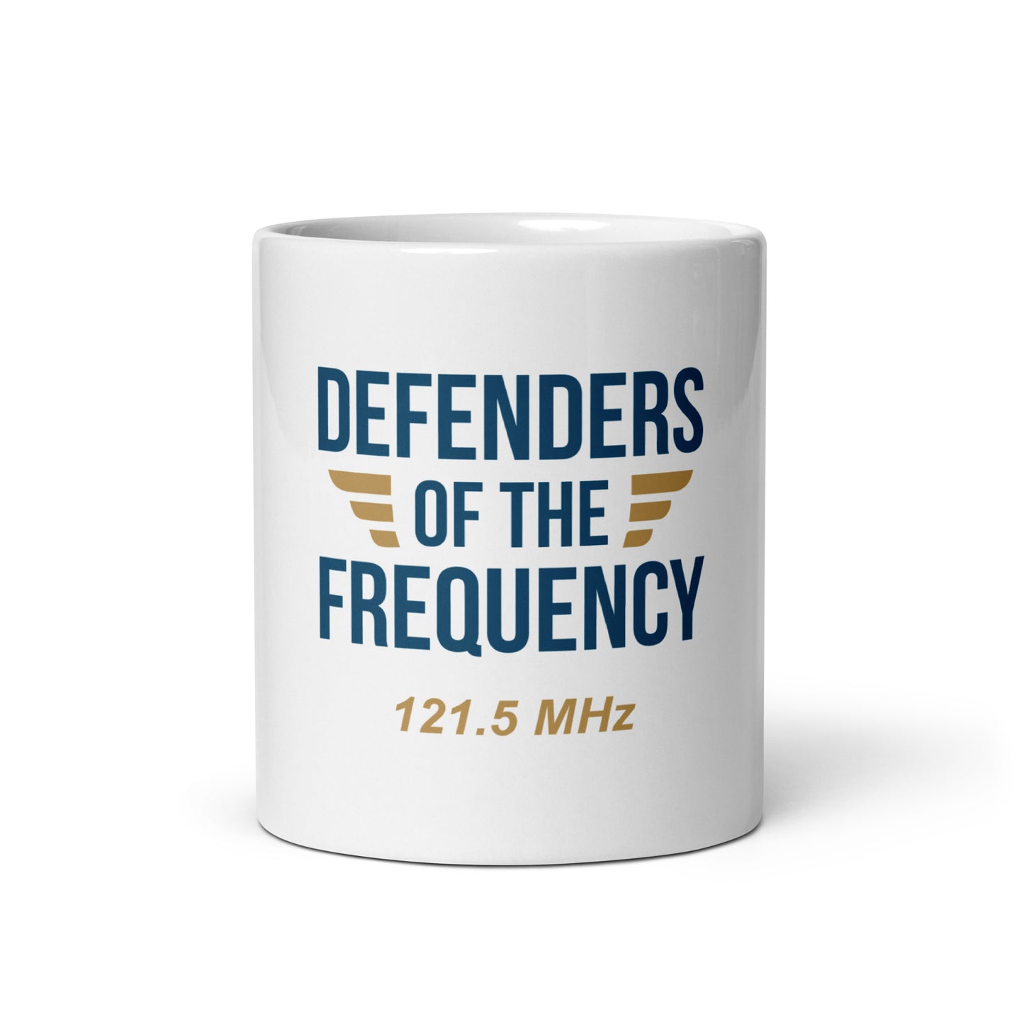 Defenders of the Frequency | White Mug