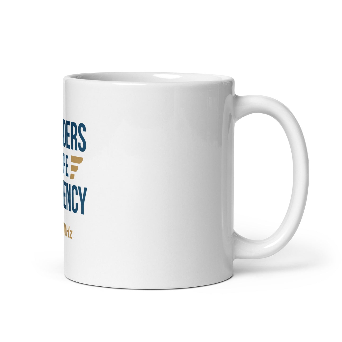 Defenders of the Frequency | White Mug