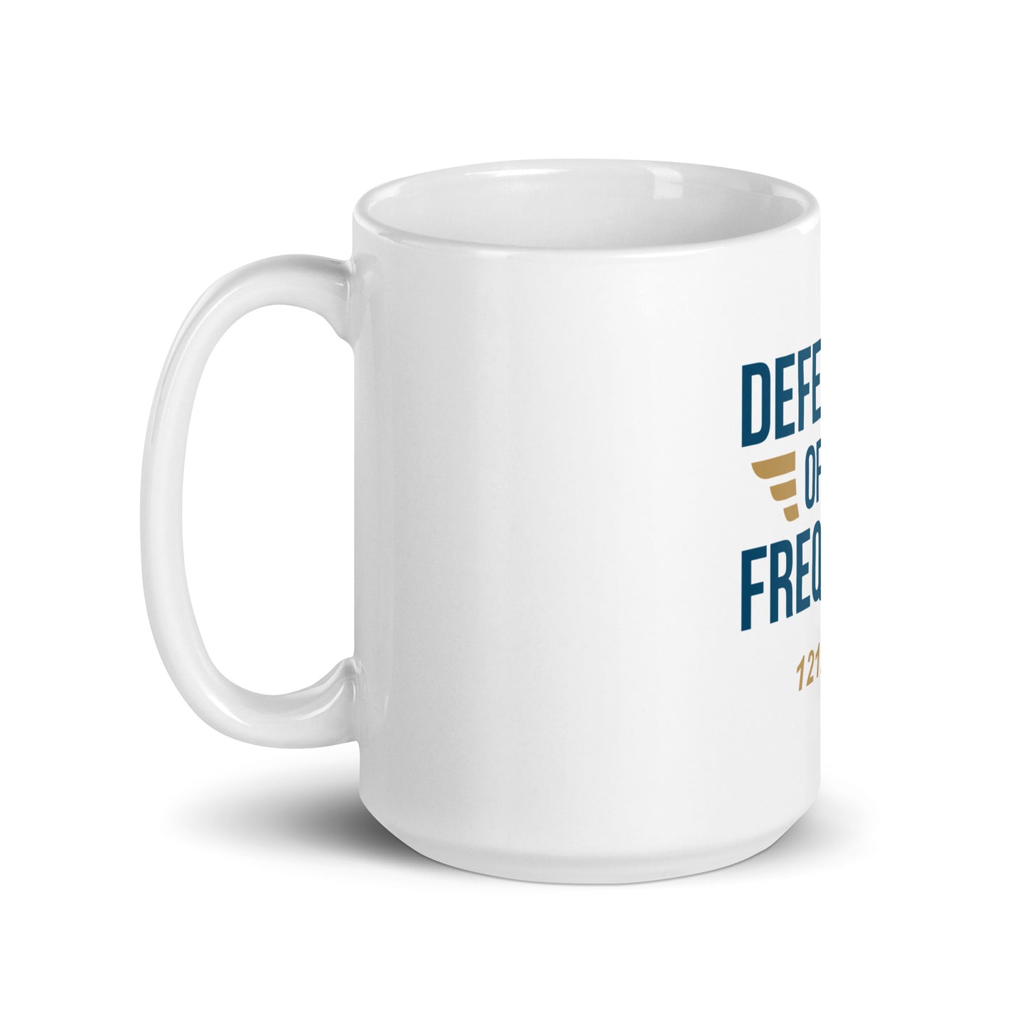 Defenders of the Frequency | White Mug